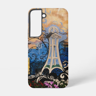 オーシャンサイドのグラフィティ SAMSUNG GALAXY S22ケース