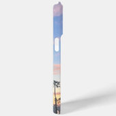 オーシャンサイドカリフォルニアの美しいオレンジ色の夕日 Case-Mate iPhoneケース (裏面 / 右)