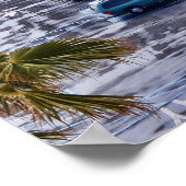 オーシャンサイドカリフォルニアポスター ポスター (角)