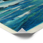 オーシャンサイドコースト、マックスウェル・ポイントからのアーチロック ポスター (角)