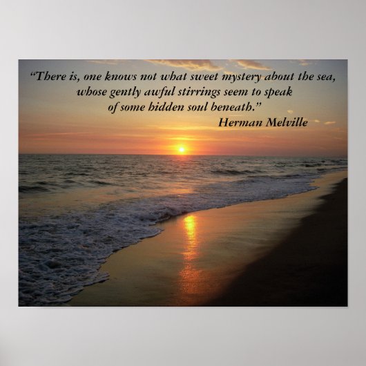 オーシャンサイドサンセット ポスター (正面)