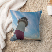 オーシャンサイドハーバーの灯台 クッション (ブランケット)