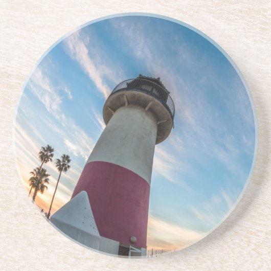 オーシャンサイドハーバーの灯台 コースター (正面)