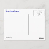 オーシャンサイドハーバー、カリフォルニアのはがき ポストカード (裏面)