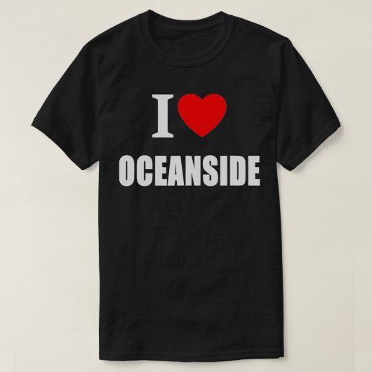 オーシャンサイド土産メモリが大好き Tシャツ (デザイン正面)