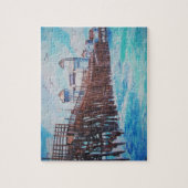 オーシャンサイド桟橋のパズル ジグソーパズル (縦)