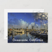オーシャンサイド港 ポストカード (正面/裏面)