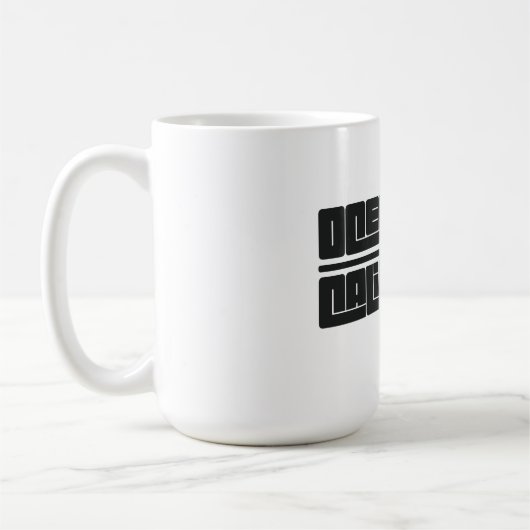 オーシャンサイド - カリフォルニア コーヒーマグカップ (左)
