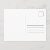オーシャンサンセットポストカード ポストカード (裏面)