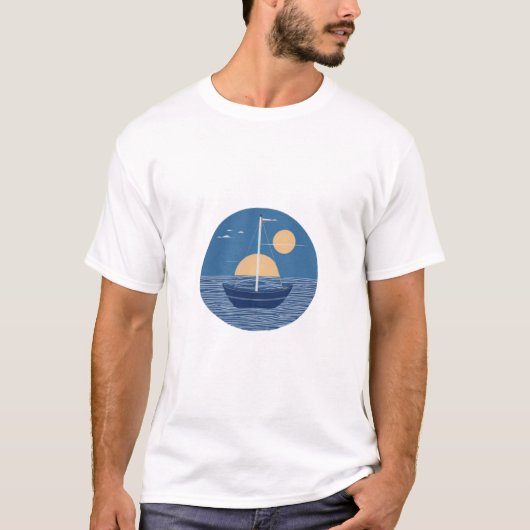 🌊🏖️オーシャン🌞🌞サンTシャツ Tシャツ (正面)