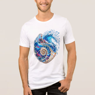 オーシャンシェルTシャツ トライブレンドTシャツ