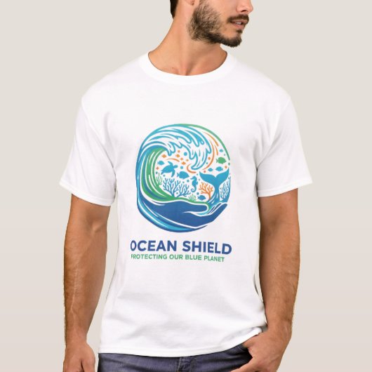 オーシャンシールド Tシャツ (正面)