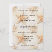 オーシャンスターゼフィアビーチウェディング 招待状 (正面)