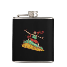 オーシャンズがフラスコの上で魂に音楽を吹き飛ばす フラスク