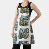 オーシャンズの日 – 海と気候文字とサンゴ エプロン (インサイチュ)