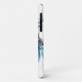 オーシャンズ航海のガール超リアルウォーターのカラーアート Case-Mate iPhoneケース (裏面/左)