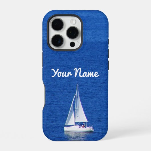 オーシャンセーリングiPhone/iPadケース iPhoneケース (裏面)