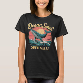 オーシャンソウル - ディープバイブス Tシャツ