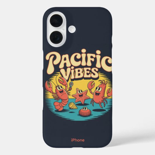 オーシャンドリームス iPhone 16 カバー (裏面)
