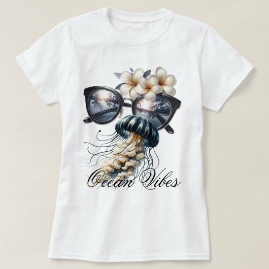 オーシャンビューズ Tシャツ (デザイン正面)