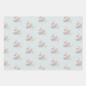 オーシャンビュー コースト カフェ ブライダル シャワー ラッピングペーパーシート (正面2)