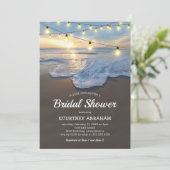 オーシャンビーチ シーサイド ライト ブライダルシャワー 招待状 (スタンド正面)