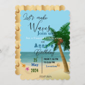 オーシャンブリス セレブレーション 招待状 (正面/裏面)