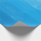 オーシャンブルーのグラデーションな包装紙 ラッピングペーパー (角)