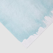 オーシャンブルーの水彩画 薄葉紙 (詳細)