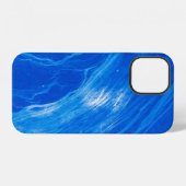オーシャンブルーの波 夏の時間 iPhoneケース (裏面横)