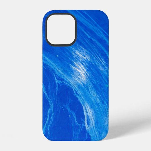 オーシャンブルーの波 夏の時間 iPhoneケース (裏面)