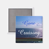 オーシャンブルーの行った巡航 マグネット (正面/裏面)