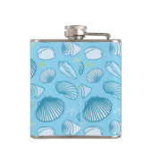オーシャンブルーパターン フラスク (裏面)