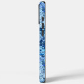 オーシャンブルー抽象水パターン Case-Mate iPhoneケース (裏面 / 左)