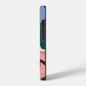 オーシャンブルー iPhoneケース (左側面)