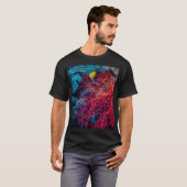 オーシャンメモリー / サンゴ礁の風景 Tシャツ (正面フル)