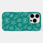 オーシャンライフパターン - シーエステティック Case-Mate iPhoneケース (裏面 (横))