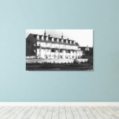 オーシャンレイク、オレゴン州ビューオブザドーチェスターイン キャンバスプリント (インサイチュ (ウッドフロア))