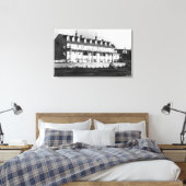 オーシャンレイク、オレゴン州ビューオブザドーチェスターイン キャンバスプリント (インサイチュ (寝室))