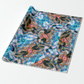 オーシャンローズカレイドスコープ ラッピングペーパー (アンロールド)