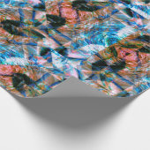 オーシャンローズカレイドスコープ ラッピングペーパー (角)
