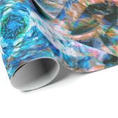 オーシャンローズカレイドスコープ ラッピングペーパー (ロールコーナー)