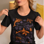 オーシャンワンダーズ - ビンテージ海洋生物 Tシャツ