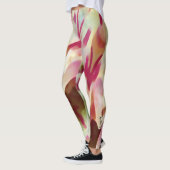 オーシャン ピンク アネモネ レギンス (左)