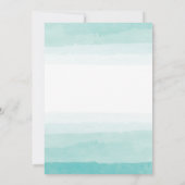 オーシャン ベイビー シャワーの招待状 招待状 (裏面)