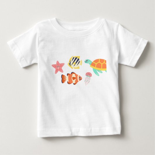 オーシャン ベビー キッズ Tシャツ (正面)