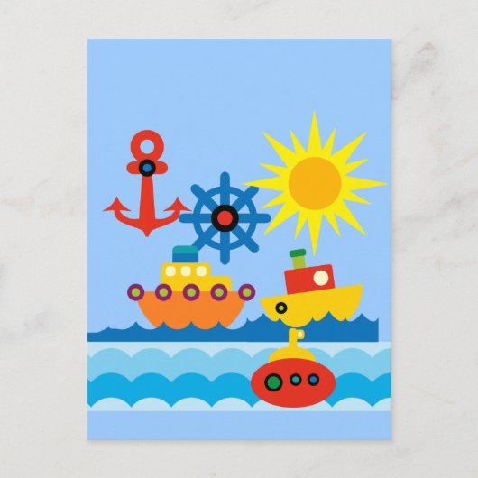 オーシャン ポストカード (正面)