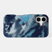 オーシャン iPhone 16ケース (裏面横)