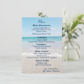 オーシャンI デスティネーション ウェディング メニュー (スタンド正面)