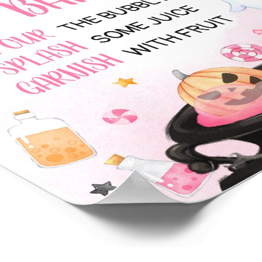 オーシートグウルハロウィーンベビーシャワーママママオサバー ポスター (角)